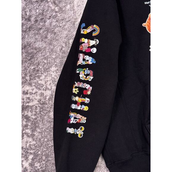 New Madhappy Hoodie Small Unisex Snapchat Fat Cat Graphic - Picture 4 of 10